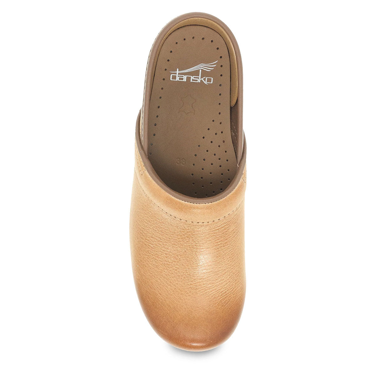 Dansko Professional Honey Distressed Ladies Clog Paddock Saddlery