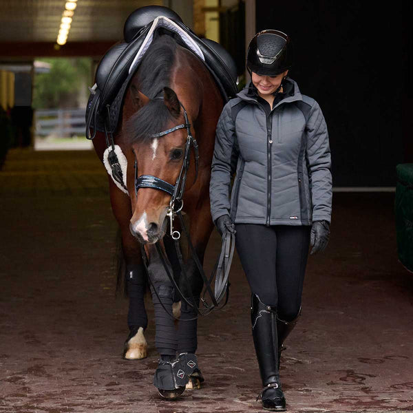 Kerrits Stablemate Quilted Ladies Jacket - Pine