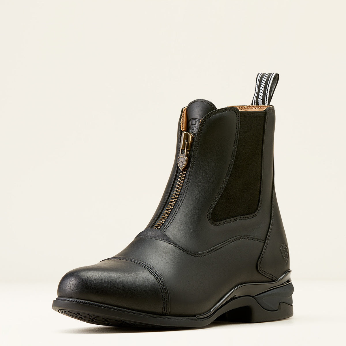 Ariat Stivali Paddock Heritage Zip Impermeabili Donna - Pelle, Tecnologia 4LR, Suola Aderente