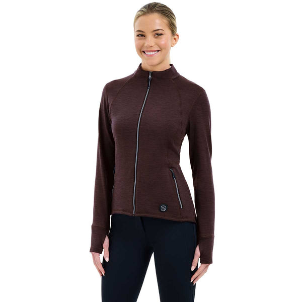 RJ Classics Kira Ladies Jacket - Plum Perfect Heather