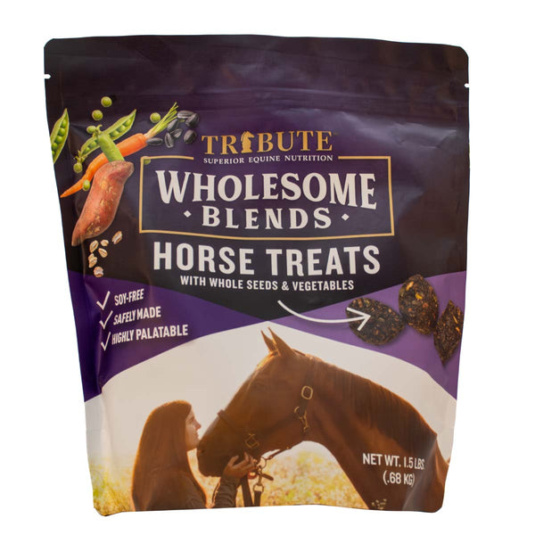 Tribute Wholesome Blends Horse Treats 1.5 lb