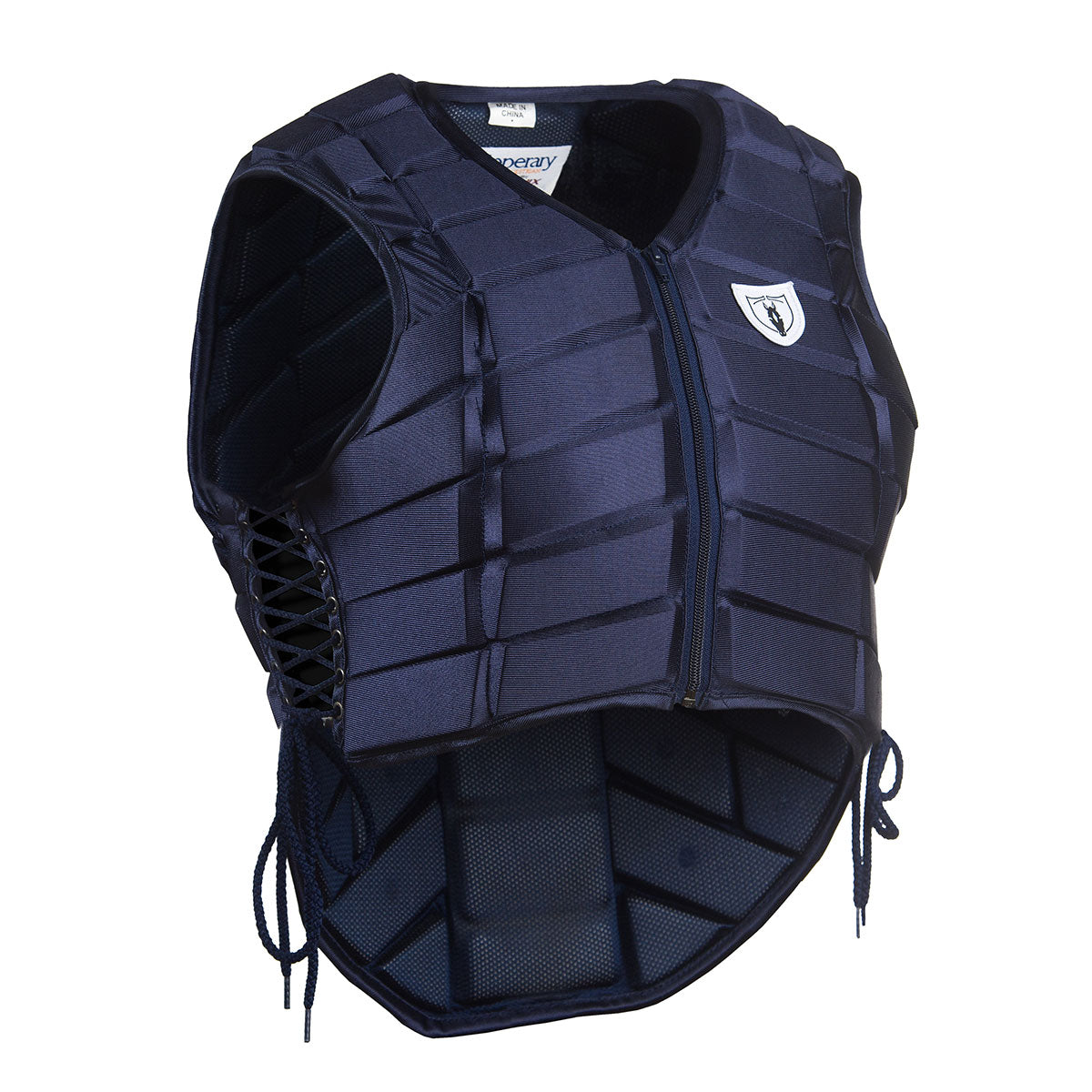 Tipperary Eventer Vest Laced Sides Eventing Safety Paddock Saddlery