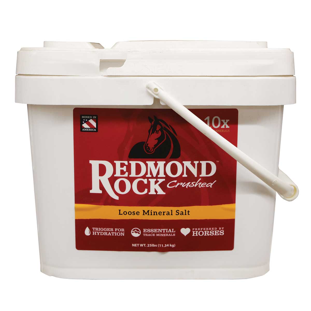 Redmond Rock Crushed Loose Mineral Salt for Horses Paddock Saddlery