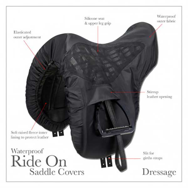 LeMieux ProKit Ride On Dressage Saddle Cover Paddock Saddlery