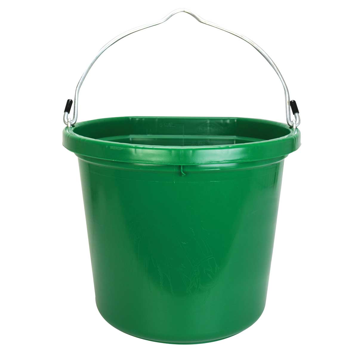 20 Qt Flat Back Water Bucket Colors Fortiflex Paddock Saddlery