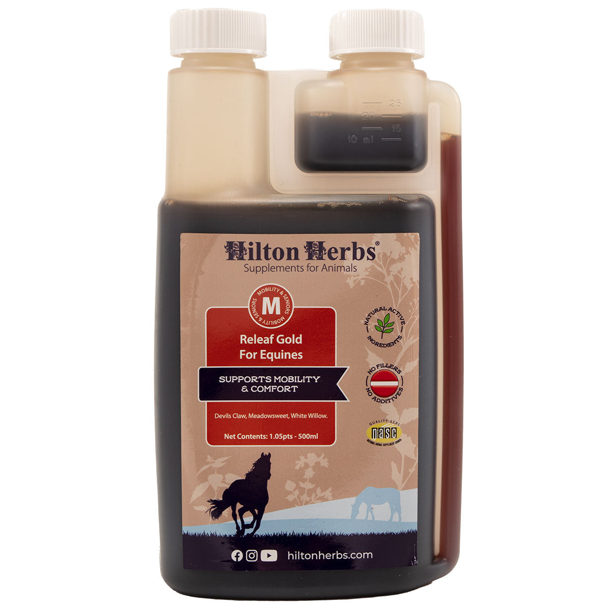 Hilton Herbs Releaf Gold Joint Pain Relief for Horses Paddock Saddlery