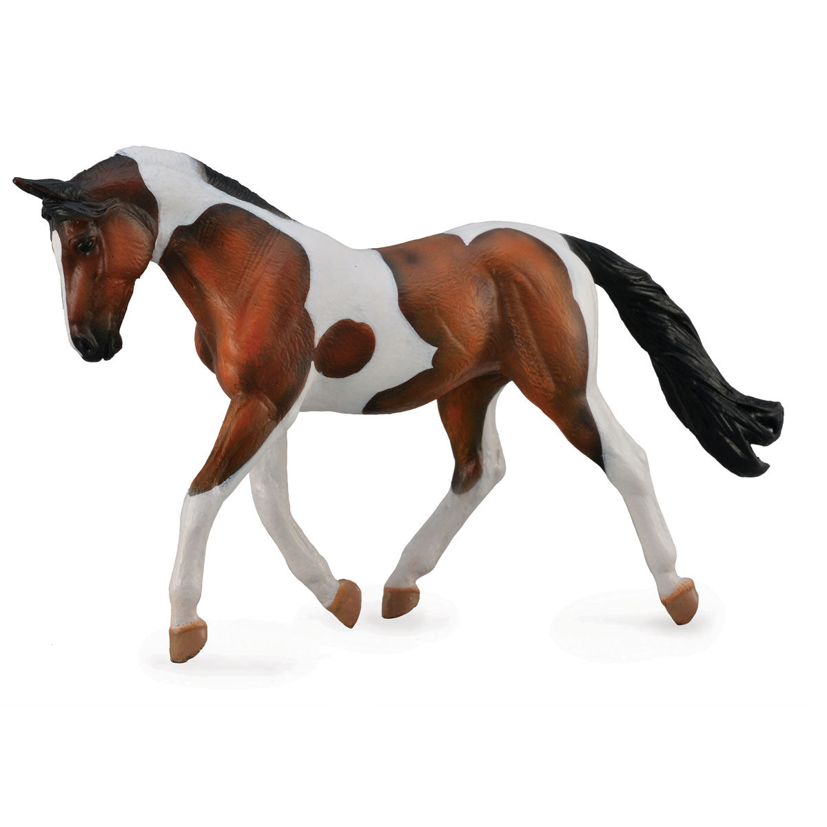 thumbnail image 2 of Breyer Horses Corral Pals Barock Pinto Stallion Toy Figurine - CollectA #88438 2 of 3