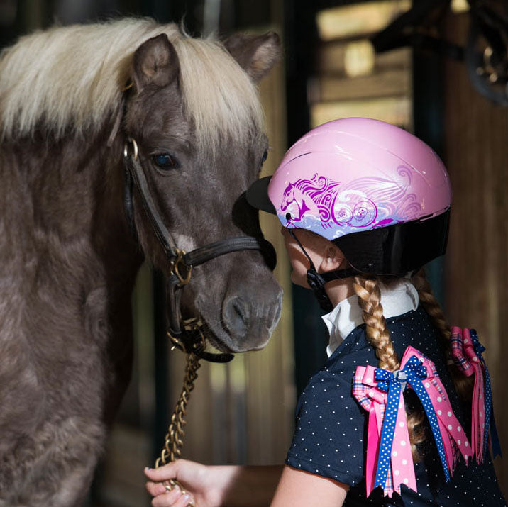 Troxel Pink Riding Helmet – Paddock Saddlery