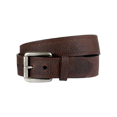 Ariat Oiled Rowdy Triple Row Stitch Mens Belt – Paddock Saddlery