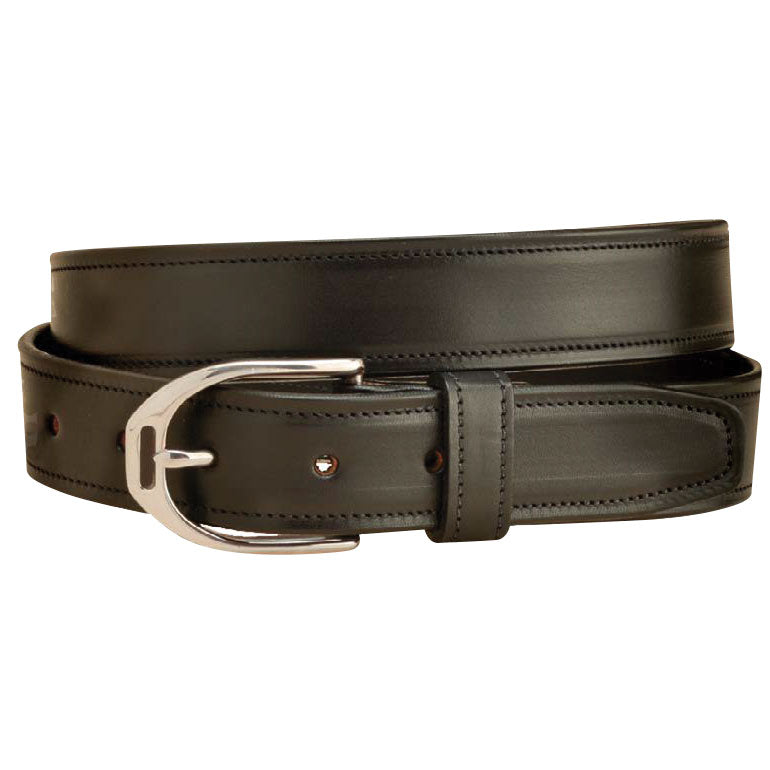 Tory Plain English Stirrup 1.25 Inch Black Unisex Belt – Paddock