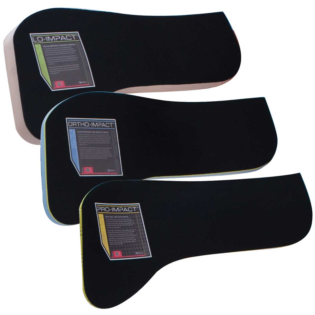 Toklat T3 Matrix Half Pad Inserts | Orthopedic Saddle Fit – Paddock ...