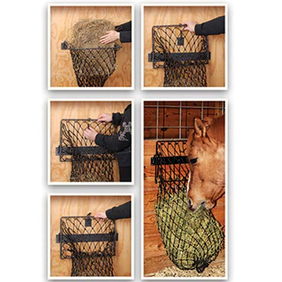 Hay Hoops Hay Feeder with Net | Feeding Supplies – Paddock Saddlery