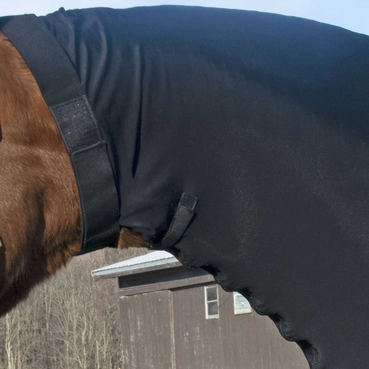 Lycra Faceless Full Hood with Separating Zipper Paddock Saddlery